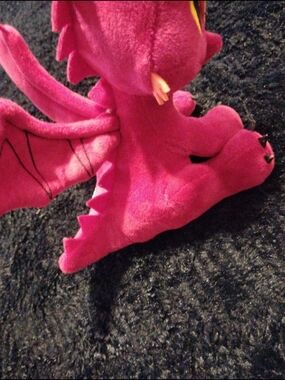 Plush Red Dragon Stuffed Animal - Soft Kids Toy